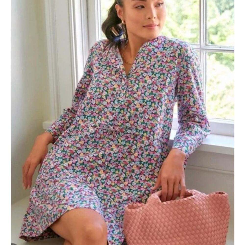Tuckernuck Multicolor Floral Midi Dress - Picture 2 of 8